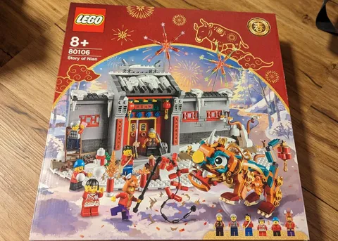 LEGO 80106 Story of Nian | Spring Festival | New & Original Packaging | HTF
