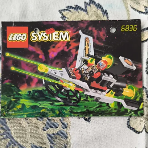LEGO instructions system 6836 V-wing fighter booklet DE/EN/FR and others 1997