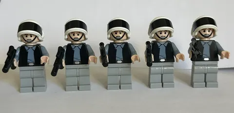 LEGO Rebel Fleet Trooper Minifigures lot 10198 7668 sw0187 Star Wars Lot Retired