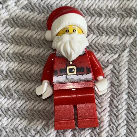 Lego Holiday Event Christmas Santa With Gray Bushy Eyebrows Minifigure hol115