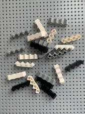 Lego Brick, Modified Facet 4 x 4 part 14413 lot of 22 pieces mixed colors