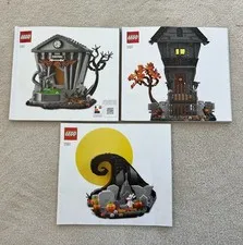 The Nightmare Before Christmas Lego Ideas 21351 - MANUALS ONLY 