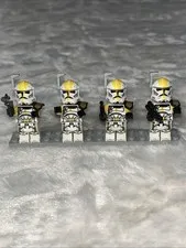 Clone Trooper sw1422 327th Star Corps Star Wars Lego Minifigure Lot Of 4