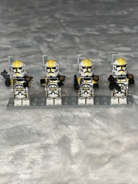 Clone Trooper sw1422 327th Star Corps Star Wars Lego Minifigure Lot Of 4