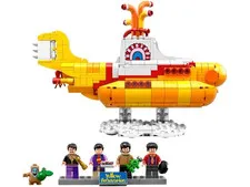 LEGO The Beatles Yellow Submarine Set #21306 100% comp:Box,Mans,Minis. FREE SHIP