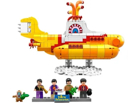 LEGO The Beatles Yellow Submarine Set #21306 100% comp:Box,Mans,Minis. FREE SHIP