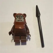 LEGO Star Wars Wicket Ewok Minifigure 10236 Beautiful Condition RARE