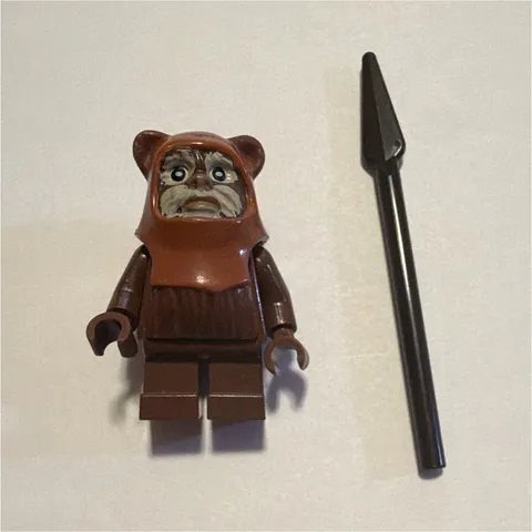 LEGO Star Wars Wicket Ewok Minifigure 10236 Beautiful Condition RARE