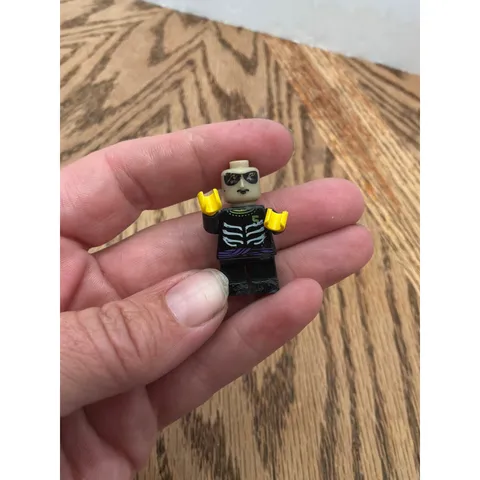 Vintage Unisex LEGO Time Cruisers Tim Minifigure Small Black Yellow sp008