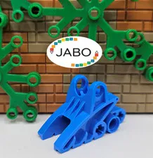 (S17 / 8 / 21) LEGO Bionicle 41668 Foot Foot 2 x 3 x 5 Blue
