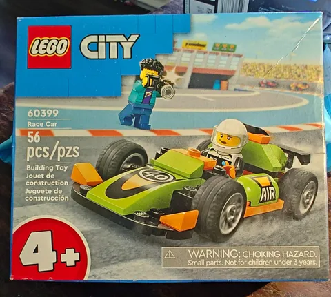 LEGO City Race Car 60399 56pcs Ages 4+ Learn to Build Race Car Driver 2024