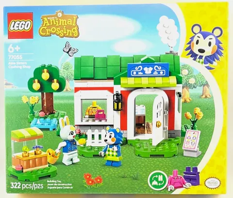 New Sealed LEGO 77055 Animal Crossing Able Sisters Clothing Shop 322 pcs
