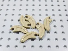 LEGO Lot of 6 Dark Tan Droid Robot Arms Minifig Part 3171 BQ