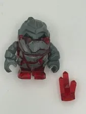 LEGO Power Miners Meltrox Trans-Red Rock Monster Minifigure Pm003