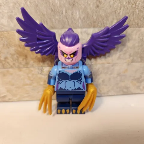 LEGO Legends of Chima Eris Minifigure Blue Purple Wings Eagle Tribe loc002