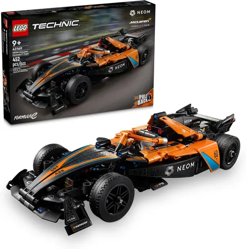 LEGO 66784 Technic NEOM McLaren Racing Gift Set, 704 Pieces, Two Pull-Back Race