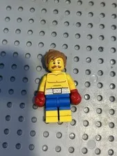 Lego twn309 Boxer Minifigure From Set 10260 Downtown Diner WRONG HAIR