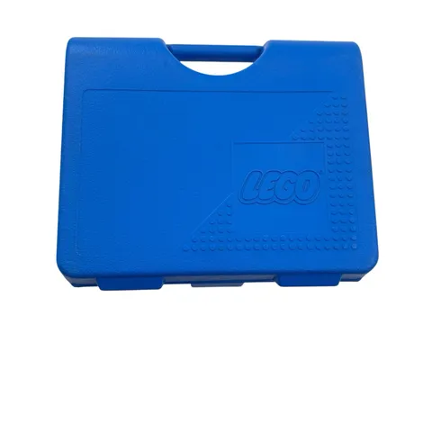 Vintage Blue Lego Storage Container Carrying Case Box USA Latch 90s Fast Ship