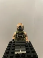 Lego Bane Minifigure Light Nougat Head DC Super Heroes Dark Knight sh062