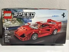 LEGO SPEED CHAMPIONS 76934 Ferrari F40 Red Racecar NEW IN Damaged Box.