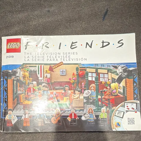 LEGO Ideas 21319 Central Perk Instruction Manual Booklet Illustrated EN/FR/ES