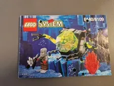 Lego Building Instructions 6140/6109 System Aquazone Sea Creaper
