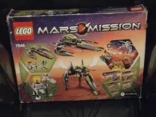 LEGO Mars Mission ETX Alien Infiltrator (7646) 100% complete Box Open Bags New