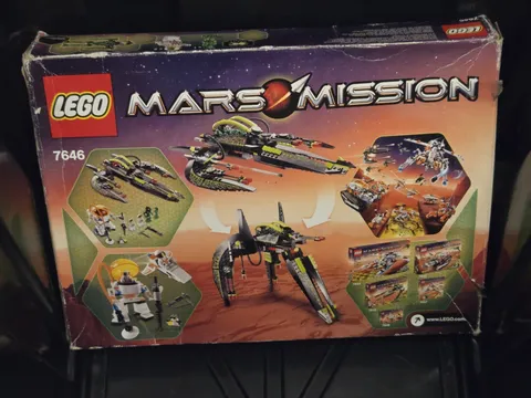 LEGO Mars Mission ETX Alien Infiltrator (7646) 100% complete Box Open Bags New