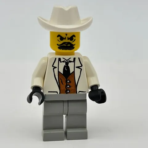 LEGO Adventurers Jungle Minifigure Señor Palomar adv023 Villain Bandit 5976 5986