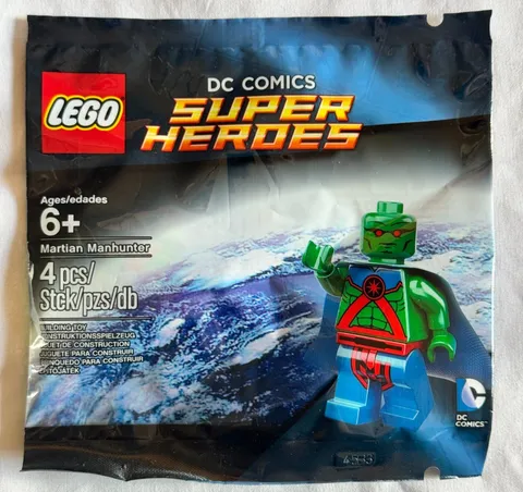 LEGO 5002126 Martian Manhunter Minifigure Polybag Promo Set DC Super Heroes NIP