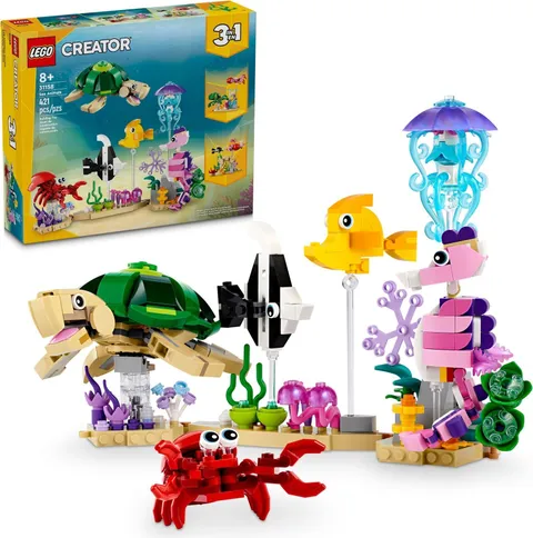 LEGO 31158 * SEA ANIMALS * CREATOR * NEW IN DAMAGED BOX, SEALED