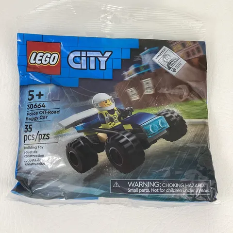 Lego City 30664 Police Off Road Buggy Car Building Toy Action Figure Sealed 2024