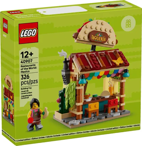 Lego 40907 Restaurants of the World: Mexico Brand New SEALED