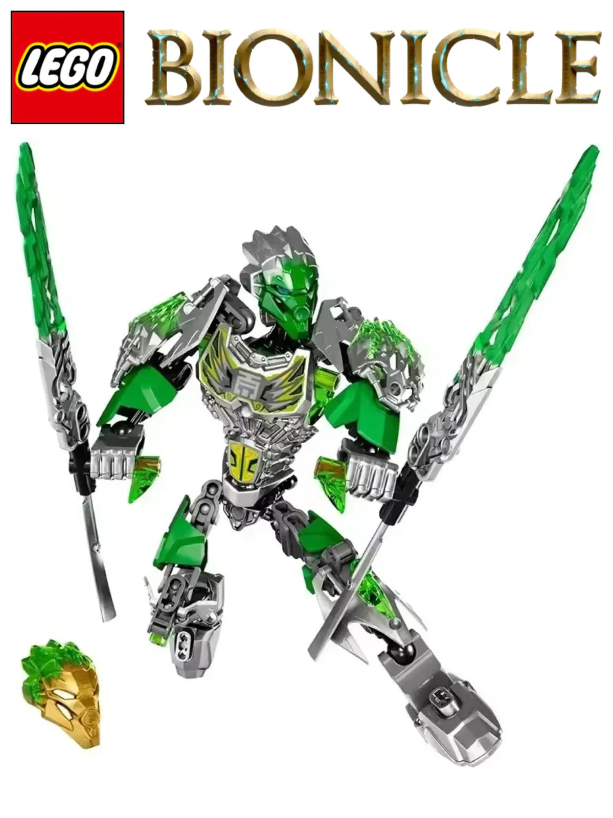 LEGO BIONICLE 71305 LEWA UNITER OF  JUNGLE * 100% + CLEAN * RETIRED