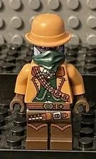LEGO HIDDEN SIDE MINIFIGURE hs074 Vaughn Geist Brown Derby Hat  Accessories