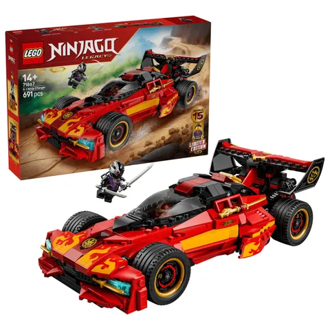 LEGO Ninjago 71867 X-1 Ninja Charger 15th Anniversary BNIB Sealed 691pc