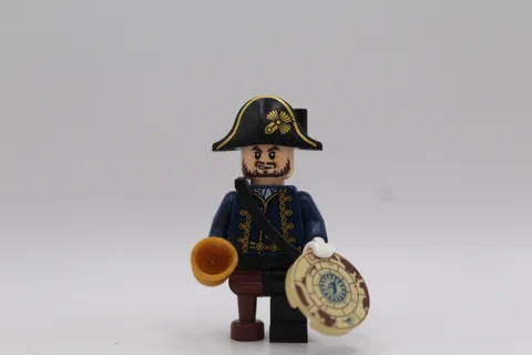 Lego Pirates of the Caribbean Minifigure POC028 Hector Barbossa Pegleg Lot Rare
