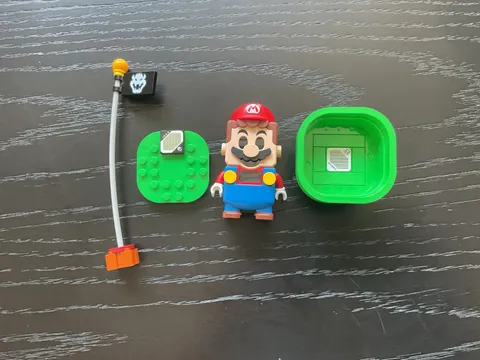 Lego Super Mario  Minifigure With start and end barcodes tested