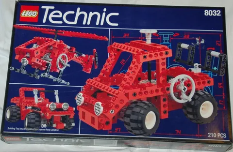 Lego Technic: 8032 Universal Set Complete with Instructions