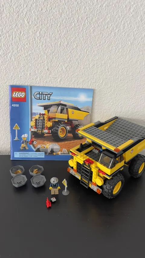 Lego City 4202 Mining Truck Complete No Box