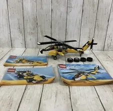 LEGO CREATOR: Yellow Racers (31023) 100% Complete With Instruction Manuals