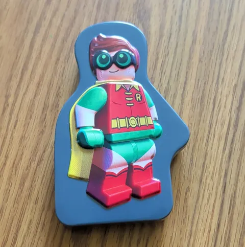 LEGO Batman Movie Robin & Catwoman Minifigure Keychains 2pc 5004929
