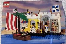 Lego (INSTRUCTIONS MANUAL BOOKLET ONLY) 6267 Lagoon Lock-up Pirates