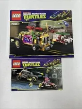 LEGO 2 Instruction Manuals ONLY Teenage Mutant Ninja Turtles 79102 & 79104