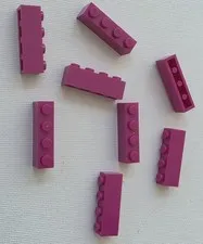 NEW LEGO 8X 1X4 BRICK #3010.