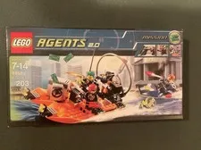 LEGO Agents: River Heist (8968) RETIRED FACTORY SEALED NEVER OPENED