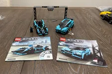 LEGO Speed Champions 76898 Jaguar Formula E & I-PACE Complete Manuals Retired
