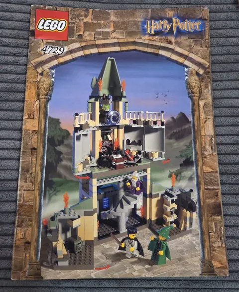 LEGO 4729 Harry Potter Dumbledore's Office Instructions Manual Booklet Only