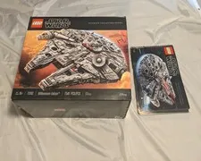 LEGO Star Wars 75192 Millennium Falcon BOXES AND Manual ONLY blemishes See Pics