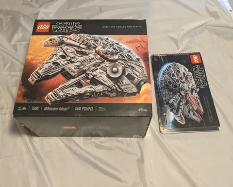 LEGO Star Wars 75192 Millennium Falcon BOXES AND Manual ONLY blemishes See Pics